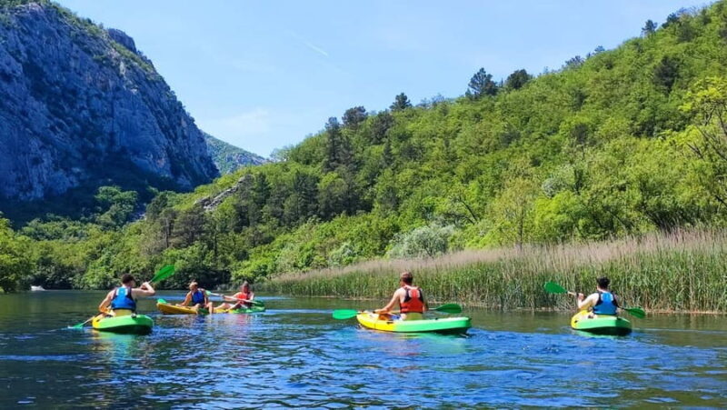 Split/Omi - Guided Kayaking & Snorkeling Tour Cetina River - Key Points