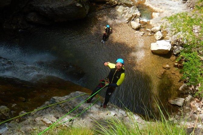 Sports canyoning in the Vercors near Grenoble - Key Points