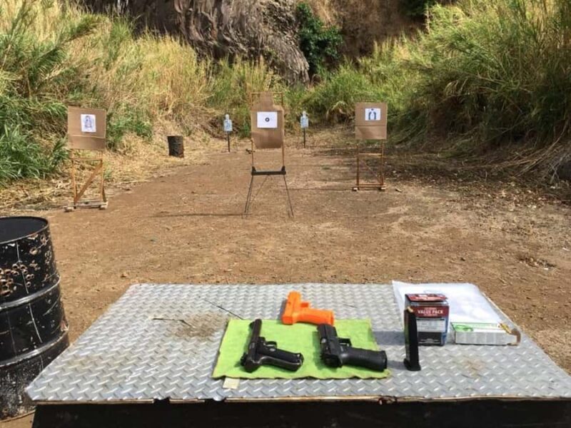 Sports shooting day + Certification - Medellín. - Key Points