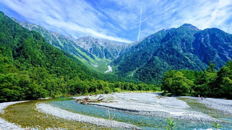 Spring, Summer, and Autumn Hiking Trip | Kamikochi x Shirakawa-go x Hida Takayama 2-Day Tour | Departure from Nagoya | Includes Resort Hotel - Four hours beside the Azusa River