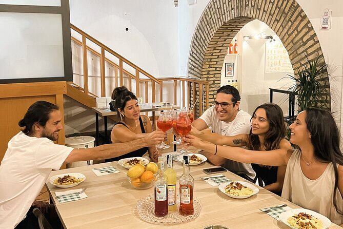 Spritz & Spaghetti: Tipsy Cooking Class in Rome - The Itinerary: What to Expect