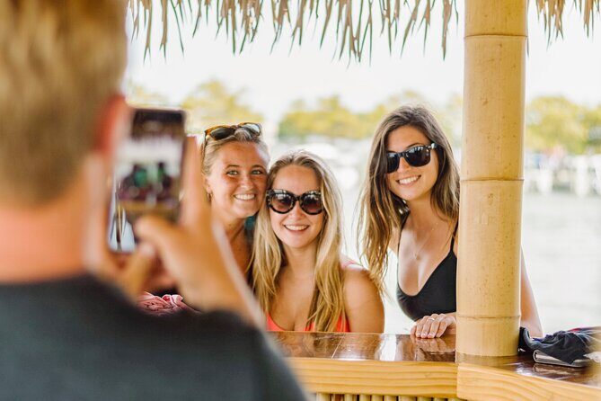 St Augustine Floating Tiki Boat Cruise with BYOB Option - Key Points