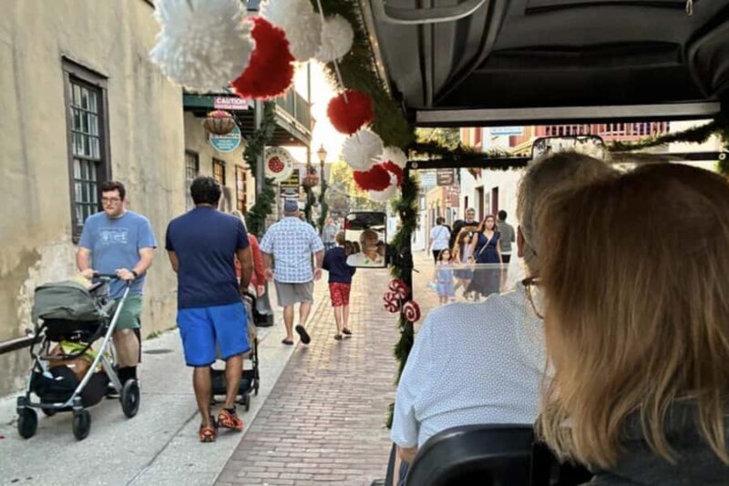 St. Augustine: Guided Historical Sightseeing Tour by Cart - Key Points