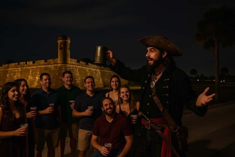 St. Augustine: Pirates and Privateers Pub Crawl - Key Points