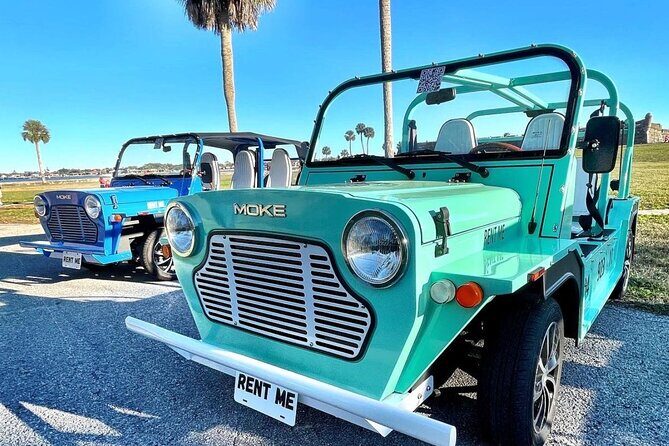 St. Augustine Scavenger Hunt in an Electric Moke Vehicle - Key Points