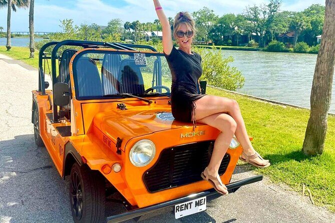 St. Augustine Scavenger Hunt in an Electric Moke Vehicle - FAQ
