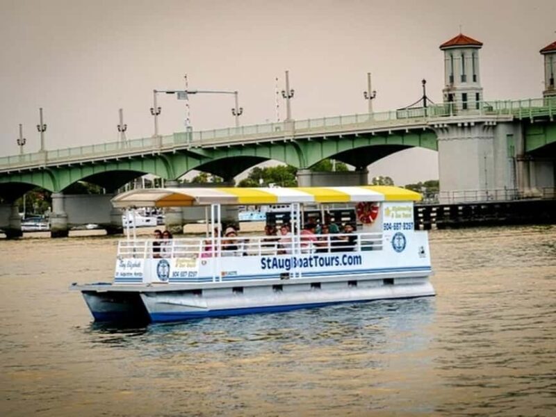 St. Augustine: Scenic Sunset Boat Tour - Key Points