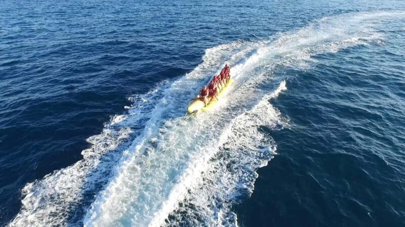 St. Georges Bay: Inflatable Banana Boat Ride - Key Points