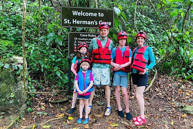 St. Herman's Cave Tubing with swimming in the Inland Blue Hole - FAQ