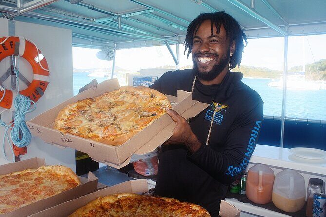 St. James Snorkel & Pizza Pi Lunch - Key Points