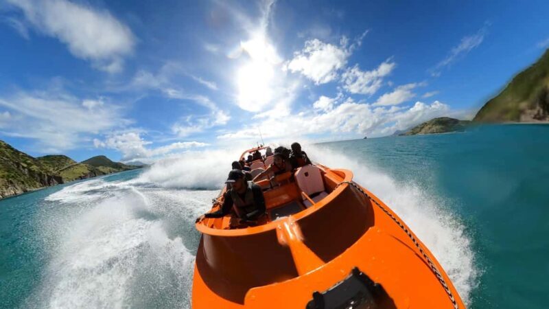 St Kitts Water Sports Extreme Jet Boat Tour