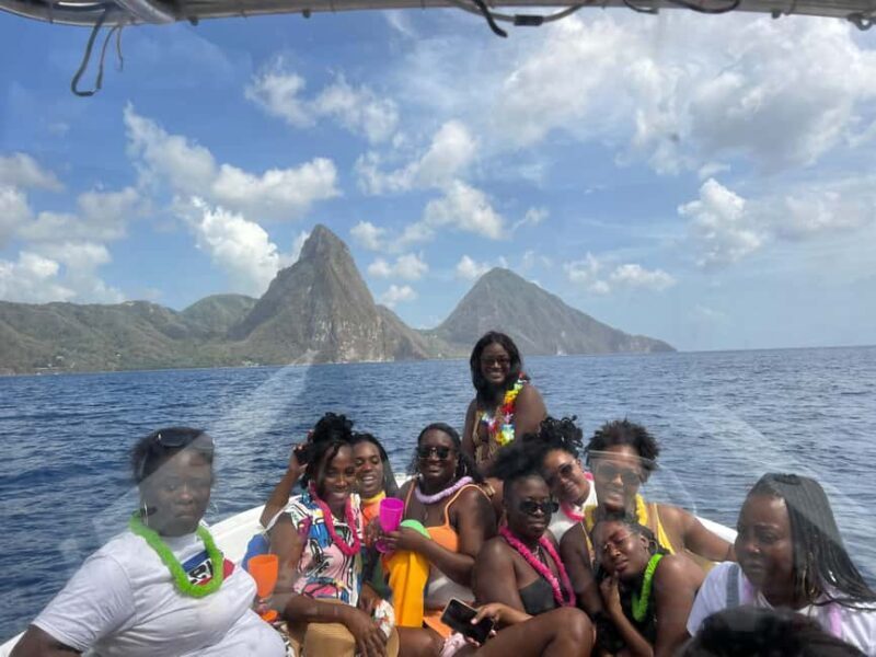 St. Lucia Caribbean: Sea and Land Excursion - Key Points