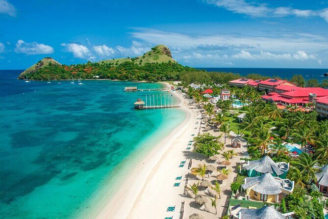 St Lucia Countryside Drive and Beach Tour - Key Points