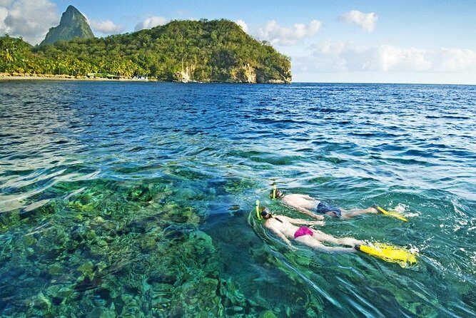 St Lucia Land Taxi to Snorkel at Anse Chastanet Beach - Key Points