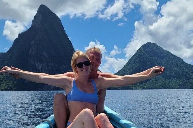 St. Lucia West Coast Boat Cruise with Snorkeling & Pitons - Key Points