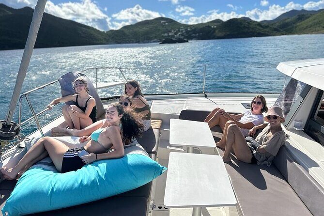 St Martin Grand Case Experience: Night at anchor in Catamaran - The Food and Drink