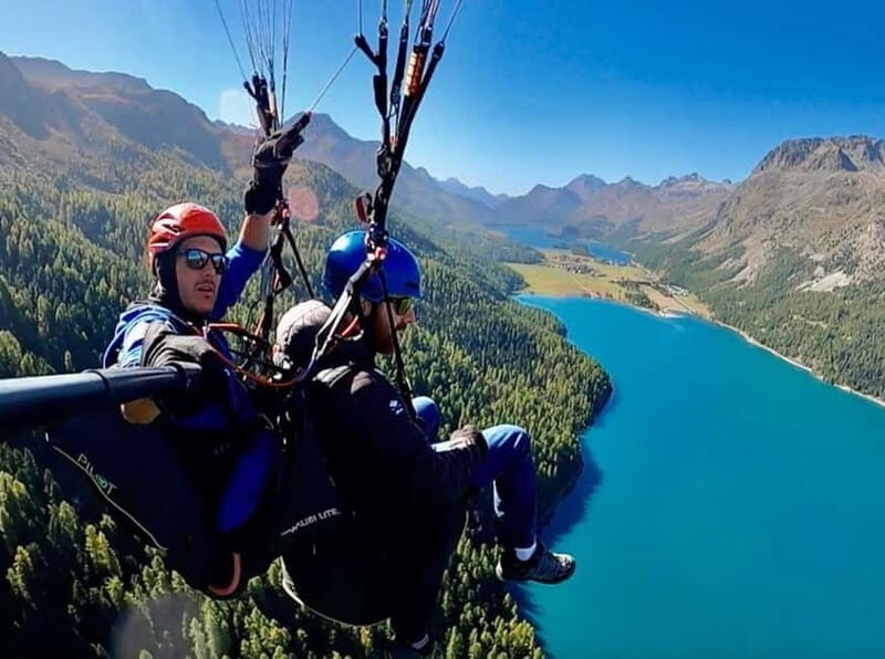 St. Moritz: Engadin paragliding with great extras - Key Points