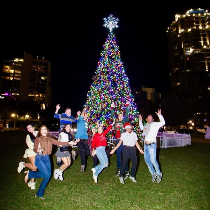 St. Pete Christmas Lights Golf Cart Tour - Key Points