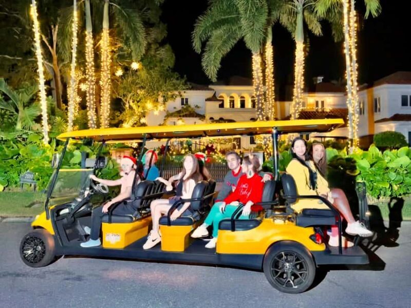 St. Pete Christmas Lights Golf Cart Tour - FAQ