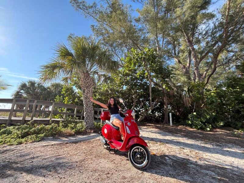St. Petersburg: Guided Vespa Beach Tour With Curated Stops - Key Points