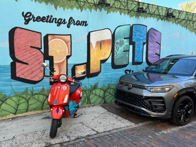 St. Petersburg: Vespa Mural Tour with Guide - An Authentic Look at the St. Petersburg Vespa Mural Tour