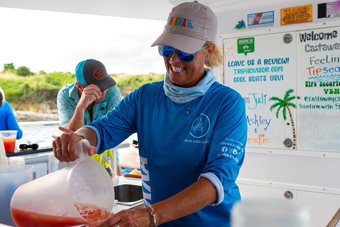 St. Thomas Sunset Sail, Serenity at Sea - The Atmosphere and Music