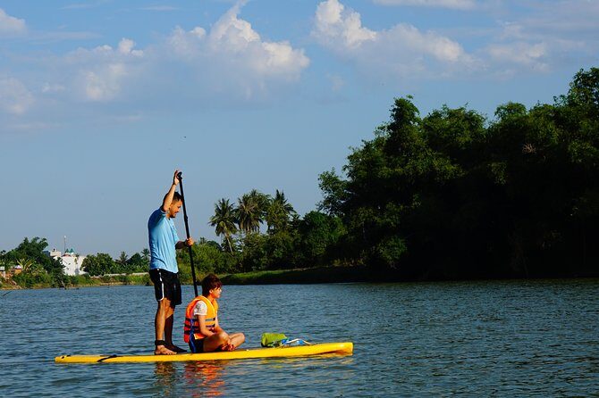 Stand Up Paddle Boarding and Sunset Watching on Cai River - Detailed Breakdown of the Itinerary