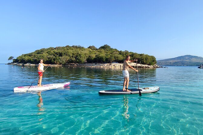 Stand Up Paddle-boarding around Ksamil islands (two times a day) - A Deep Dive into the Ksamil SUP Adventure