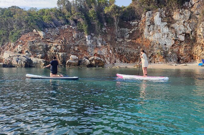 Stand Up Paddle-boarding around Ksamil islands (two times a day) - The Sum Up