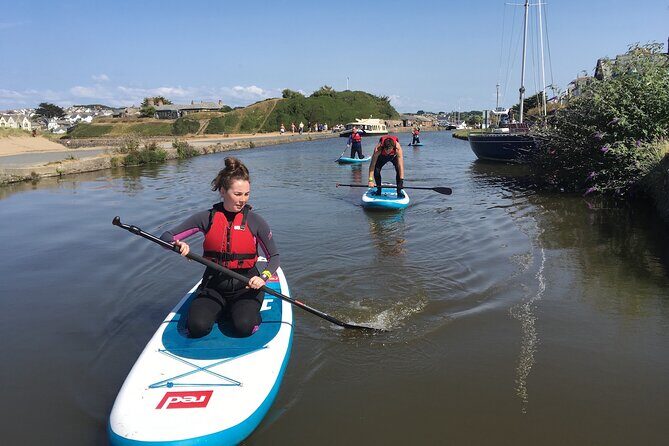 Stand Up Paddle Boarding Journey Down Bude Canal - An In-Depth Look at the Bude SUP Experience