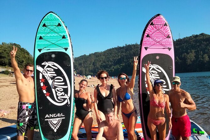 Stand Up Paddle discovering desert beaches of Douro River - Pick Up included - Key Points