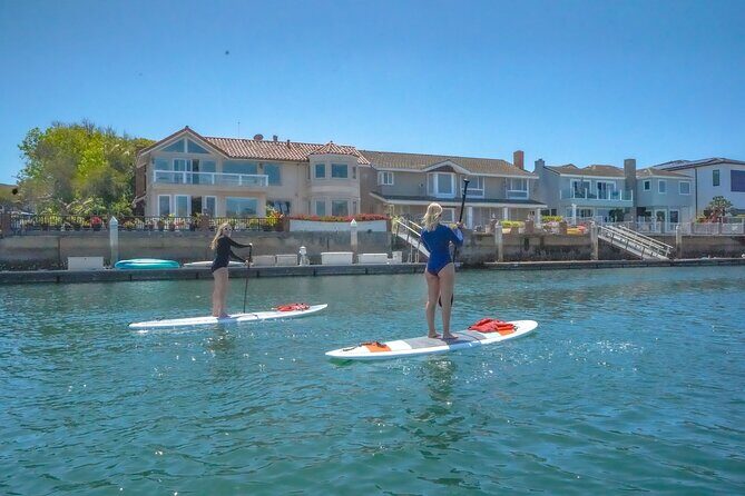 Stand-up Paddleboard Rentals Huntington Beach - Experience Huntington Harbour on a Stand-up Paddleboard