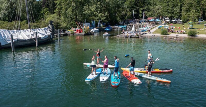 Stand Up Paddling at lake Chiemsee - Why You Should Try SUP on Lake Chiemsee