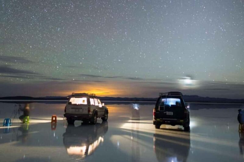 Starry Night and Sunrise in Uyuni | private tour - Experience the Magic of Uyuni’s Night Sky and Sunrise on a Private Tour