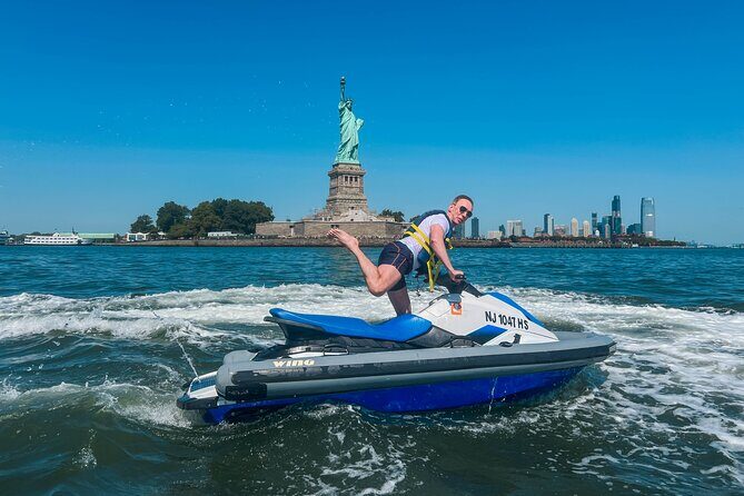 Statue of Liberty and Brooklyn Bridge Jet Ski Tour of New York - Key Points