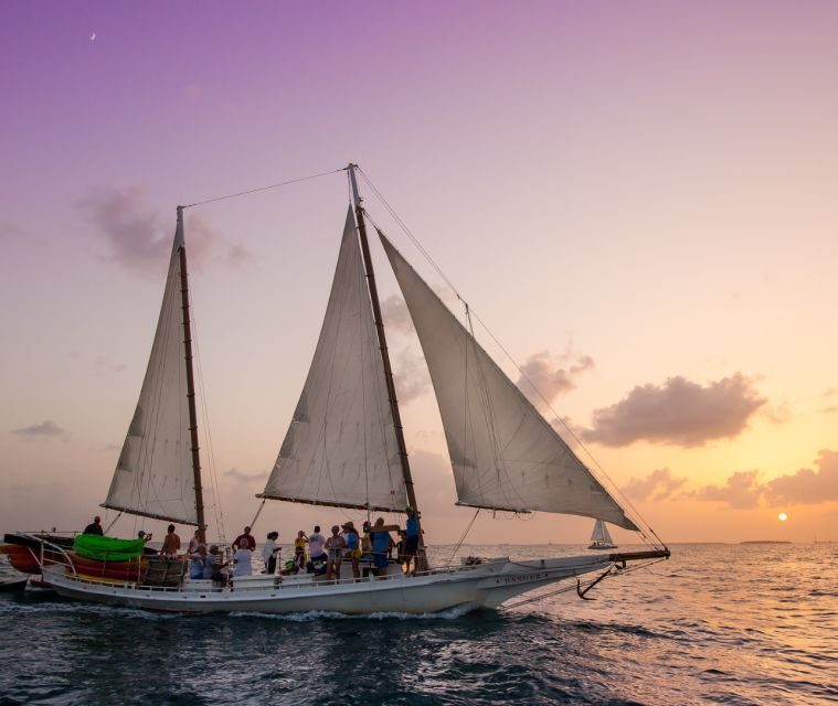 Stock Island Wind & Wine Sunset Sail aboard classic Schooner - Exploring the Details of the Wind & Wine Sunset Sail