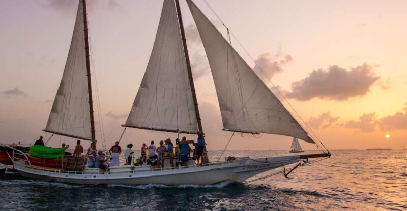 Stock Island Wind & Wine Sunset Sail aboard classic Schooner - The Sum Up