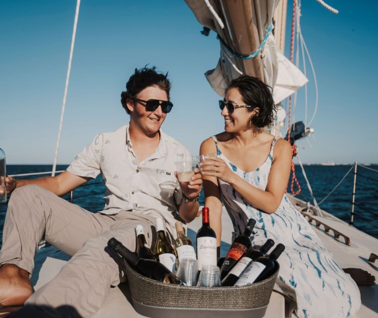 Stock Island Wind & Wine Sunset Sail aboard classic Schooner - Frequently Asked Questions