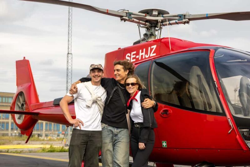 Stockholm 20-minute Private Helicopter Tour - The Experience in Detail