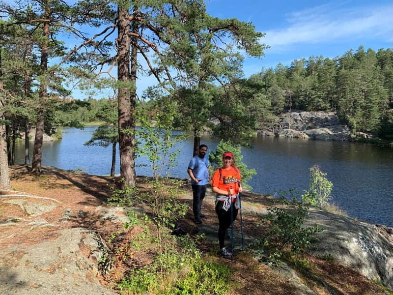 Stockholm: Nature Reserve Hiking Tour with Campfire Lunch - Key Points