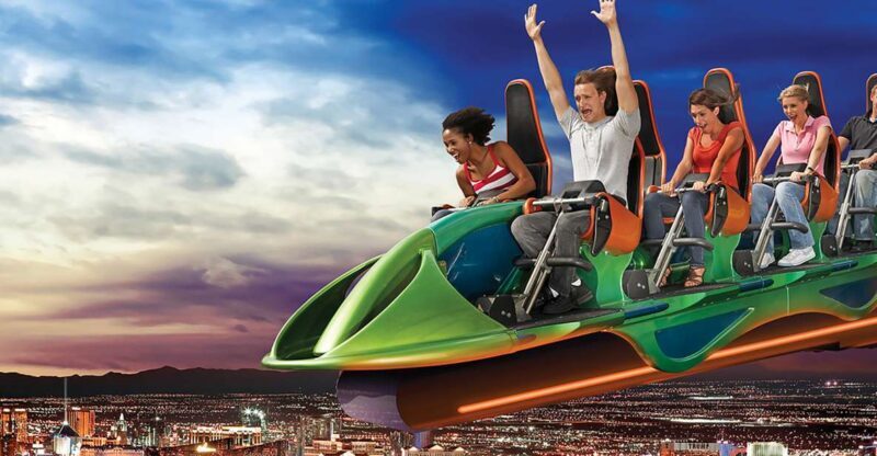 STRAT Tower Thrill Rides Admission - Location and Setting