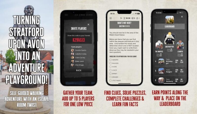 Stratford-upon-Avon: City Walking Tour & Exploration Game - Exploring Stratford-upon-Avon Through an Interactive Lens
