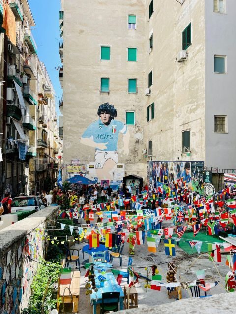 Street art tour of the Spanish Quarters & Maradona idol - The Heart of Naples in Its Streets: A Detailed Look