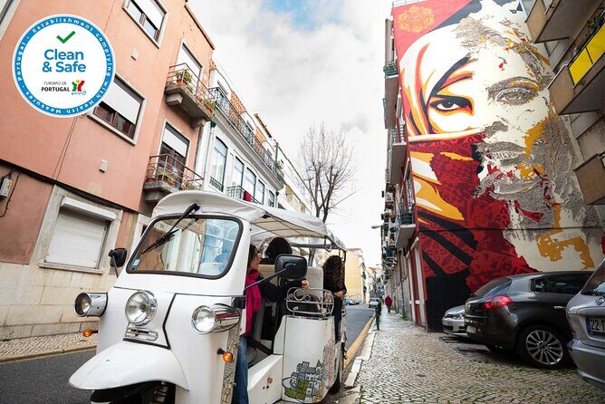 Street Art - Tuk Tuk Tour - Lisbons Street Art – Tuk Tuk Tour: An Authentic Ride Through the Citys Creative Corners