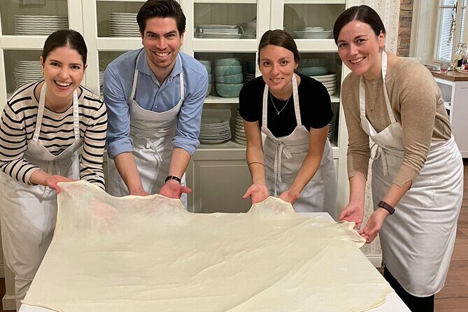 Stretched Strudel Making Class (2 different fillings) - Practical Details and Tips
