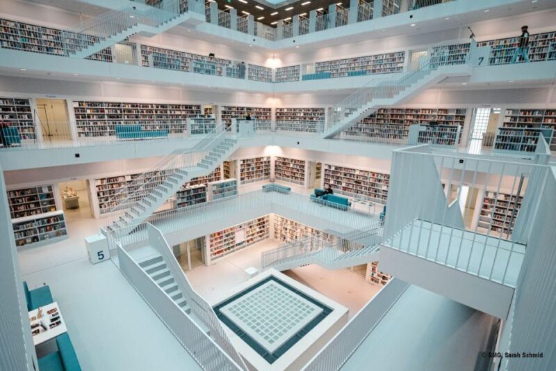 Stuttgart city library - an architectural tour - Key Points