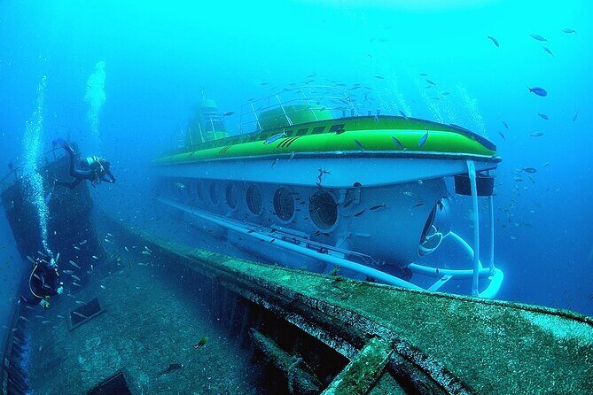 Submarine tour Tenerife: a 1 hour underwater experience - Key Points