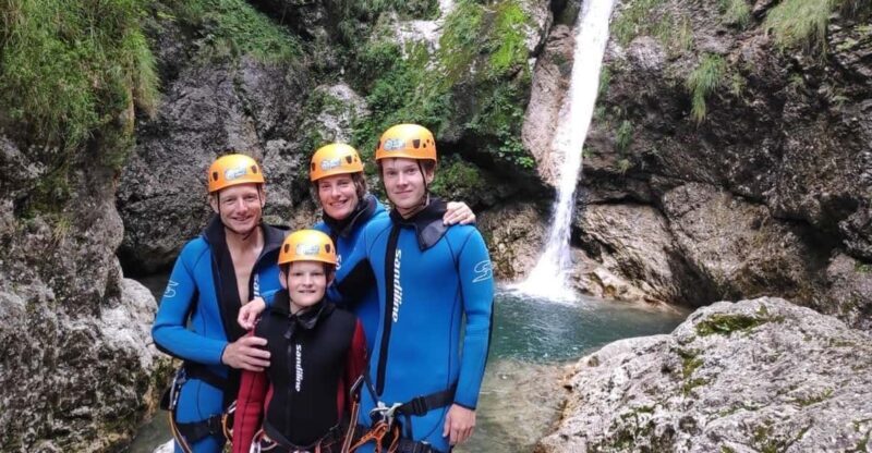 Suec: canyoning in natural waterpark - Suec: Canyoning in Slovenias Natural Water Park