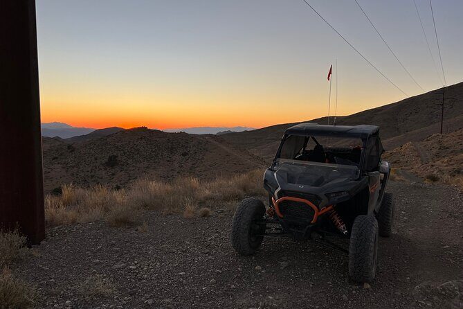 Summer Mojave Desert Twilight RZR Quest in Las Vegas - Goodsprings: Off-Roading and Wildlife Encounters