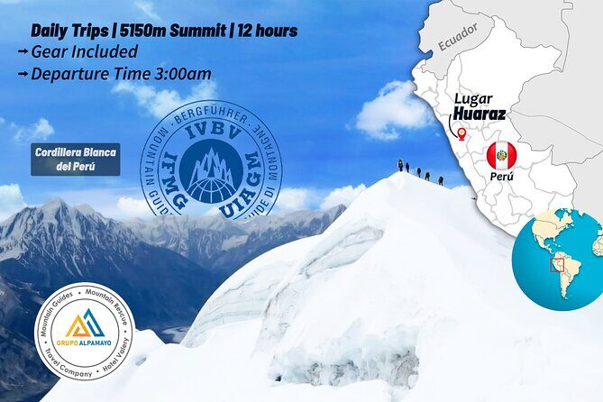 Summiting Nevado Mateo | Day Trip | Cordillera Blanca | 5,150m - Discovering Nevado Mateo: A Guided Day Climb in Huaraz